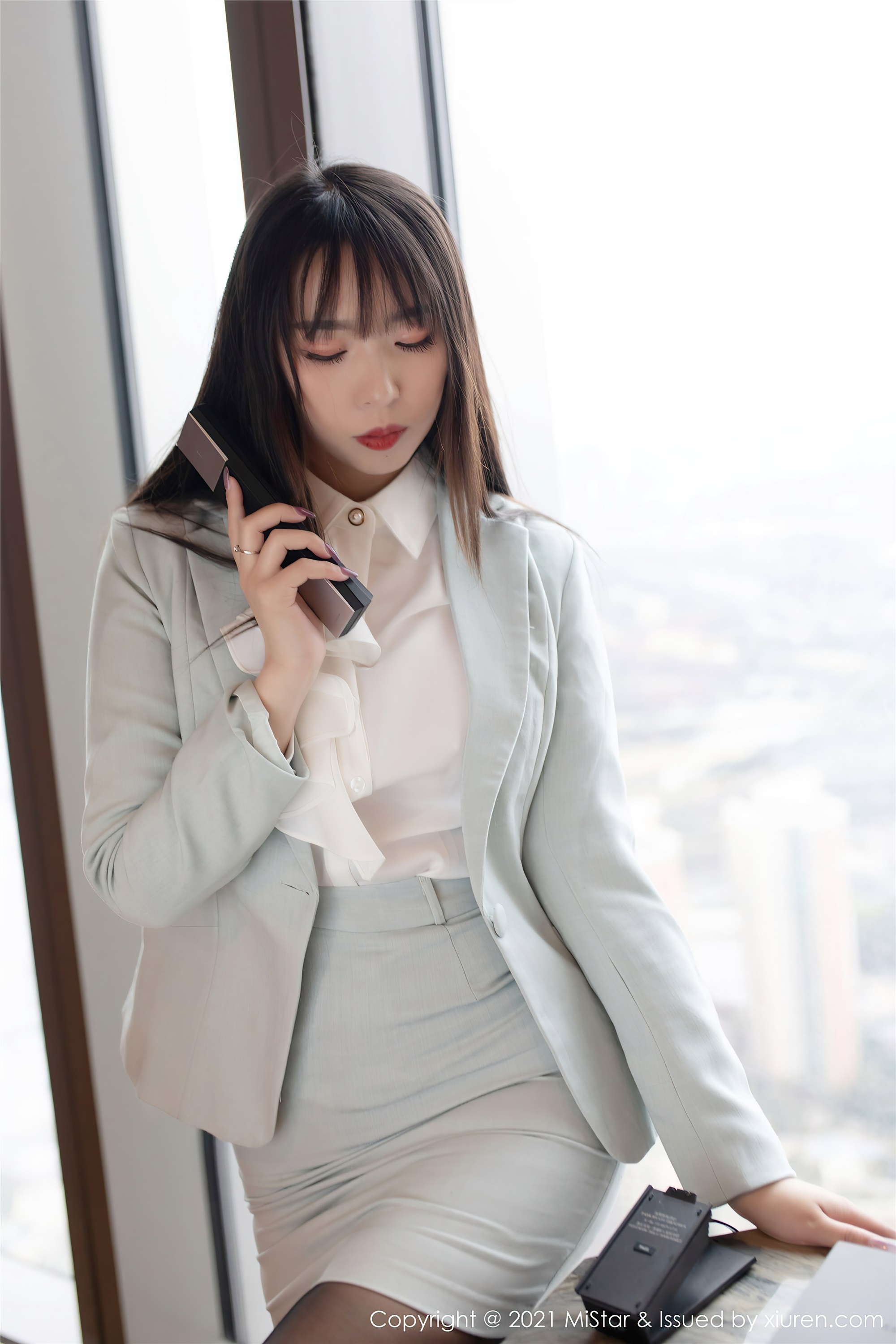 MiStar魅妍社  2021.03.23 VOL.328 小波多 黑丝 美臀